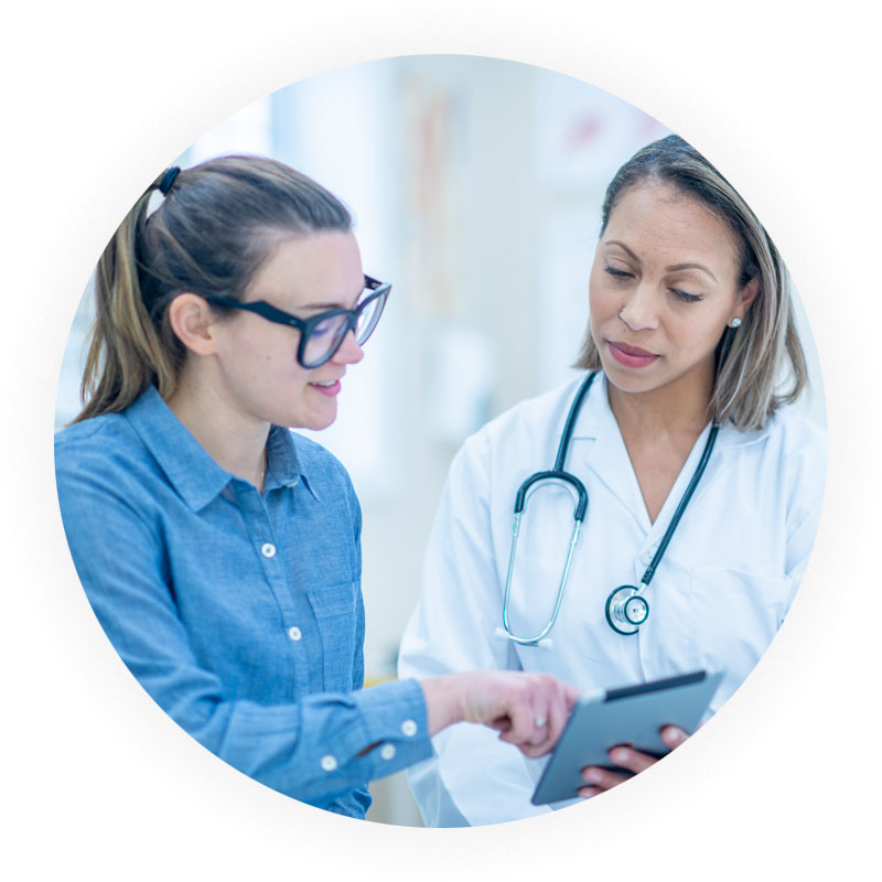 patient & doctor